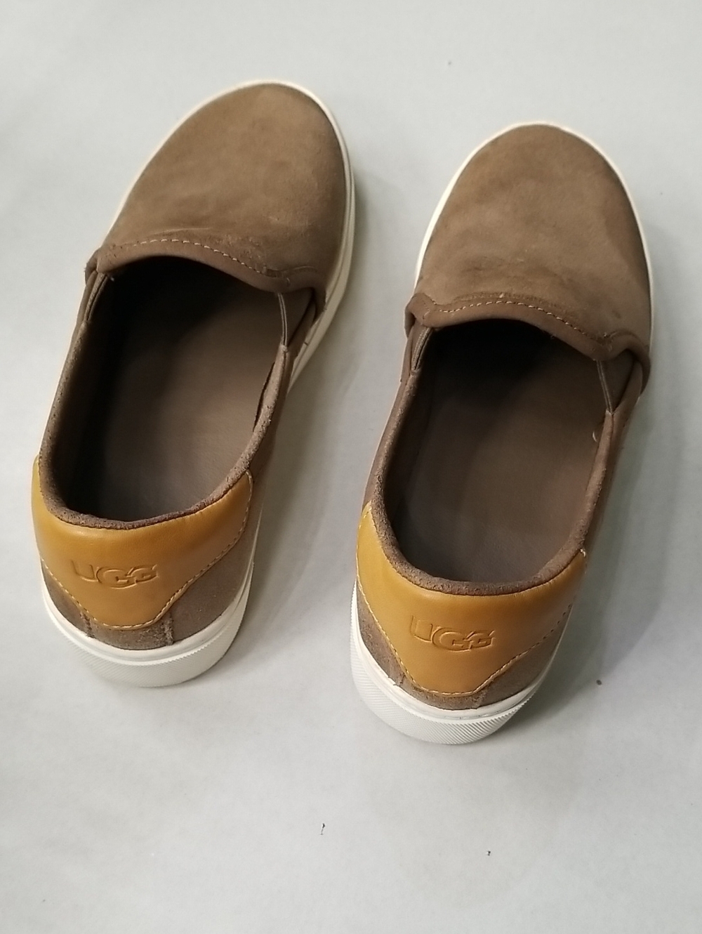 UGG Brown Suede Slip-On Sneaker